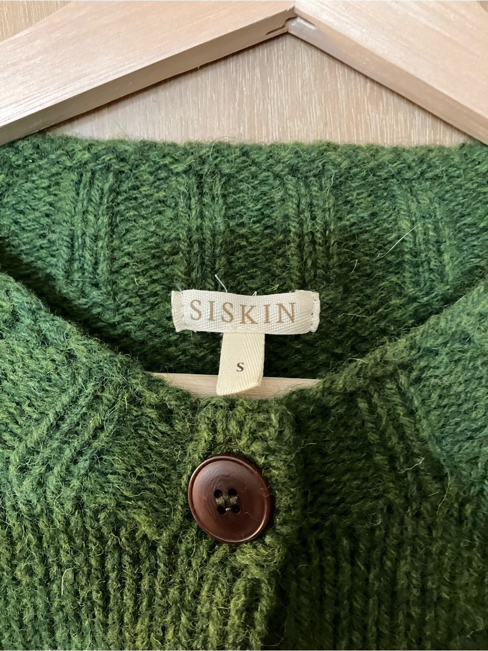 Siskin Coast Cardigan in Forest - PRICE FIRM - Picture 3 of 8